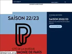 Sites similar to philharmoniedeparis.fr
