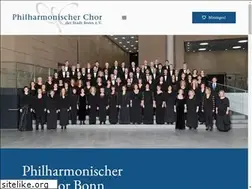 Sites similar to philharmonischer-chor-bonn.de