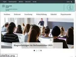 Sites similar to philhist.unibas.ch
