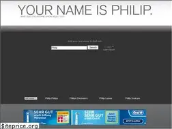 Sites similar to philip.com