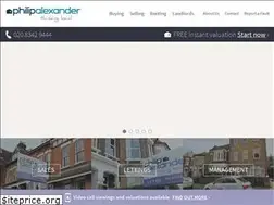 Sites similar to philipalexander.net