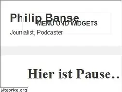 Sites similar to philipbanse.de