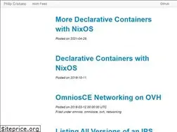 Sites similar to philipcristiano.com