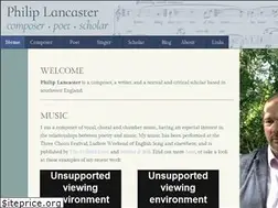 Sites similar to philiplancaster.com