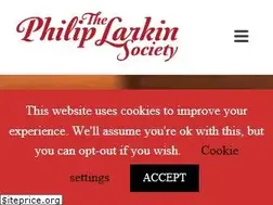 Sites similar to philiplarkin.com