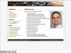 Sites similar to philipmaymin.com