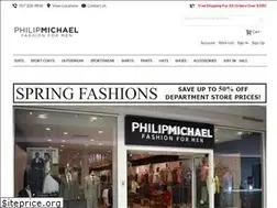 Sites similar to philipmichaelfashion.com