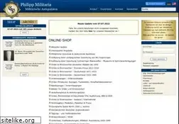 Sites similar to philipp-militaria.de