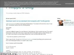 Sites similar to philippefaes.blogspot.com