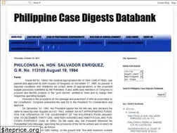 Sites similar to philippinecasedigests.blogspot.com
