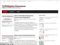 Sites similar to philippineclearances.com