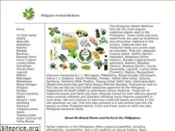 Sites similar to philippineherbalmedicine.org