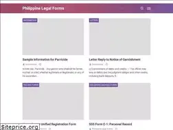 Sites similar to philippinelegalforms.com