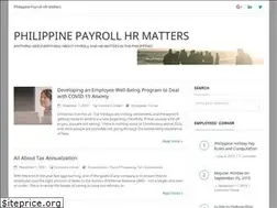 Sites similar to philippinepayrollhrmatters.com