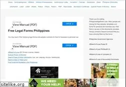 Sites similar to philippineslegalforms.com