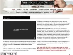 Sites similar to philipponelaw.com