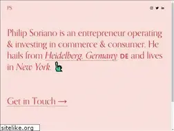 Sites similar to philipsoriano.com