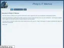 Sites similar to philiptrew.com