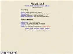 Sites similar to philizound.co.uk