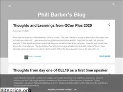 Sites similar to phillbarber.blogspot.com