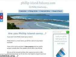 Sites similar to phillip-island-balcony.com