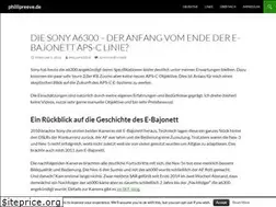 Sites similar to phillipreeve.de