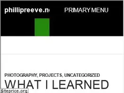Sites similar to phillipreeve.net