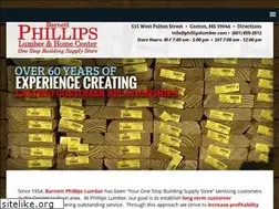 Sites similar to phillipslumber.com