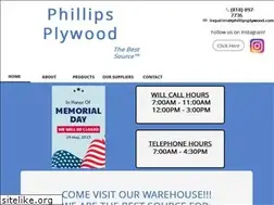 Sites similar to phillipsplywood.com
