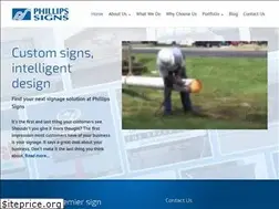 Sites similar to phillipssigns.biz