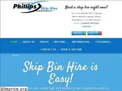 Sites similar to phillipsskipbins.com.au