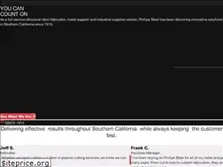 Sites similar to phillipssteel.com
