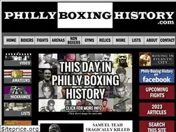 Sites similar to phillyboxinghistory.com