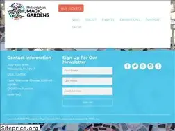 Sites similar to phillymagicgardens.org