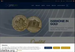 Sites similar to philoro.at