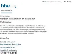 Sites similar to philosophie.hhu.de