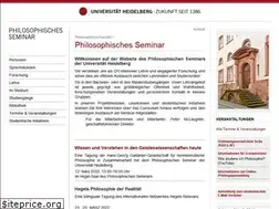 Sites similar to philosophie.uni-hd.de