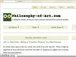Sites similar to philosophy-of-art.com
