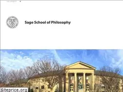 Sites similar to philosophy.cornell.edu