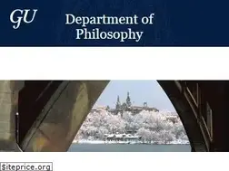 Sites similar to philosophy.georgetown.edu