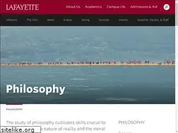 Sites similar to philosophy.lafayette.edu