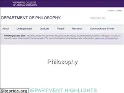 Sites similar to philosophy.northwestern.edu