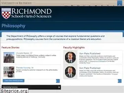Sites similar to philosophy.richmond.edu