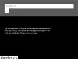 Sites similar to philosophy.sas.ac.uk