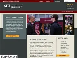 Sites similar to philosophy.siuc.edu