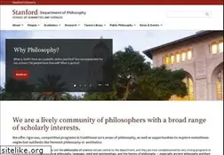 Sites similar to philosophy.stanford.edu