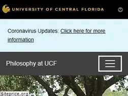 Sites similar to philosophy.ucf.edu