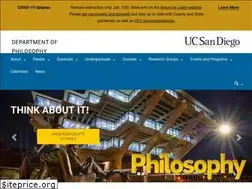 Sites similar to philosophy.ucsd.edu