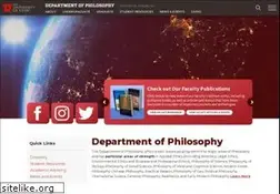 Sites similar to philosophy.utah.edu