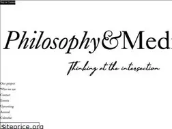 Sites similar to philosophyandmedicine.org